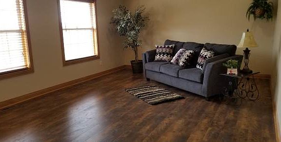 New laminate floors