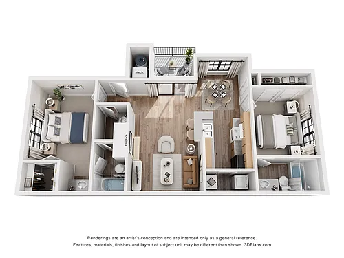 Floor plan Maple