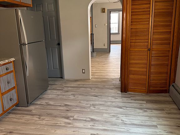 Looking out the kitchen into dining room.