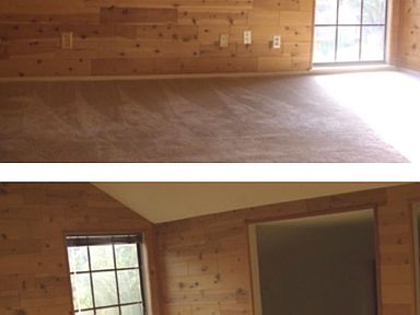 Master Bedroom with beautiful cedar ship-lap.