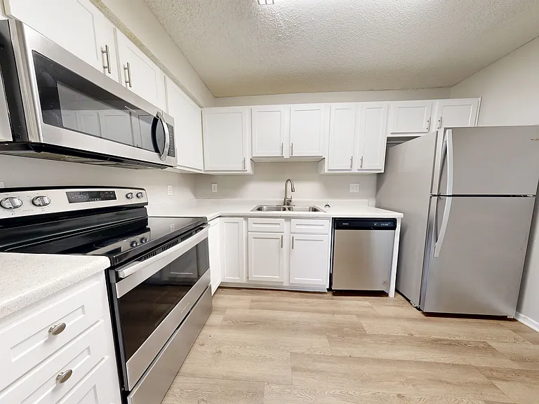 Spacious Kitchen with Stainless Steel Appliances Spacious Kitchen with Stainless Steel Appliances