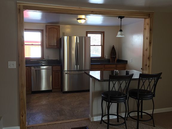 Family looking into Kitchen