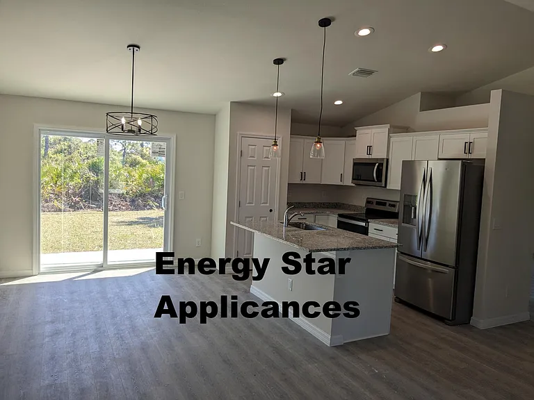 Open kitchen and dining
