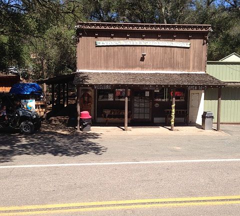 You'll pass the Trading Post