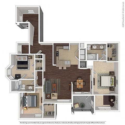 Floor plan C2B