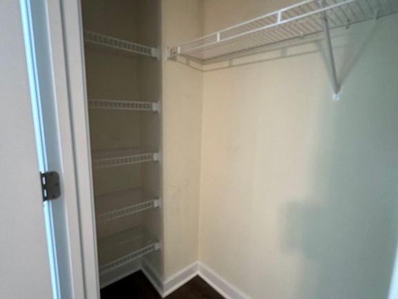 Front Bedroom on Second Level Closet