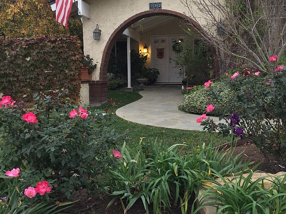 Entry leading to courtyard