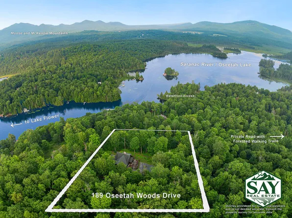 189 Oseetah Woods Rd, Saranac Lake, NY 12983