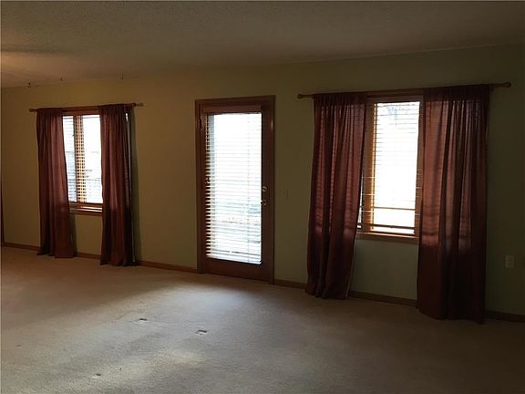 Living room door to back patio.