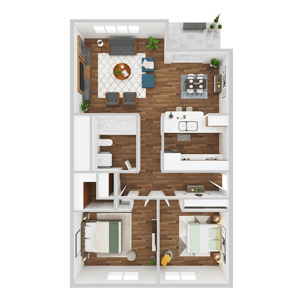 Floor plan 2X1