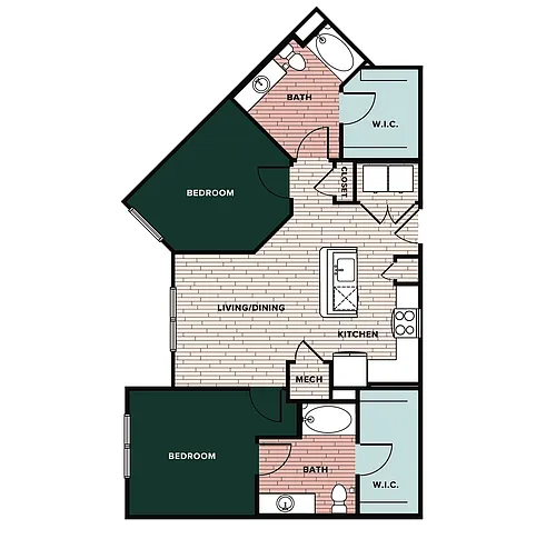 Floor plan B2