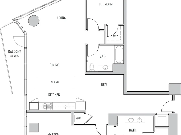 Circa LA - L - 2 Beds - 2 Baths - 1463 Sq. ft.