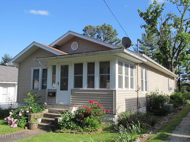 Before new porch & new door