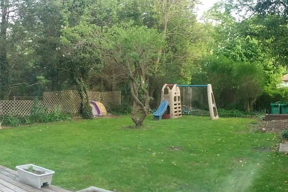 Backyard (Swingset not included)
