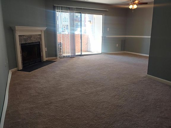 Living room and dining room