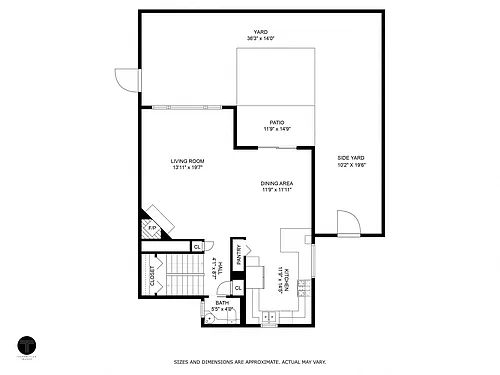Floor plan 3 Bedroom - 3.5 Bathroom