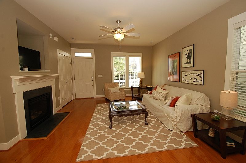 Family Room with fireplace