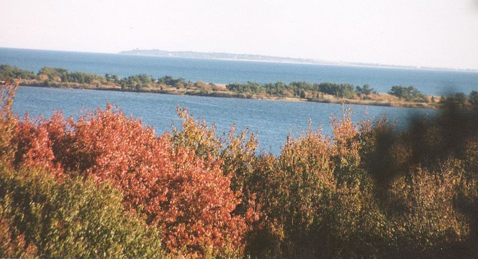 view of Block Island, Ninigret Pond from deck