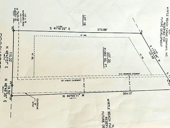 4th image of 1505 Brookgreen Dr. Lot 20 - PLANTATION PT ADD II; LOT 20 BL G PH II