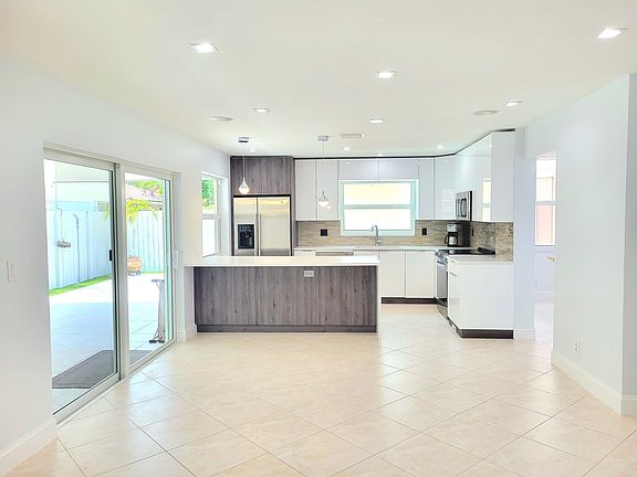 Family Room and Kitchen