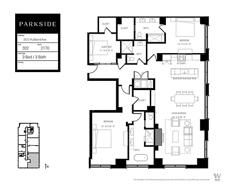 Floor plan 302