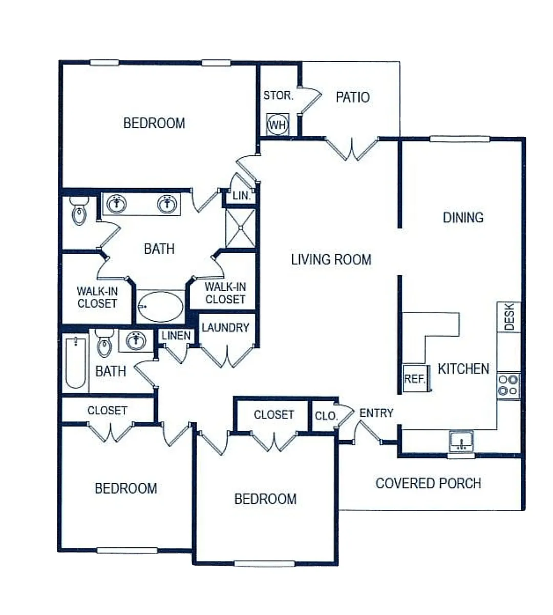 Floor plan Duplex