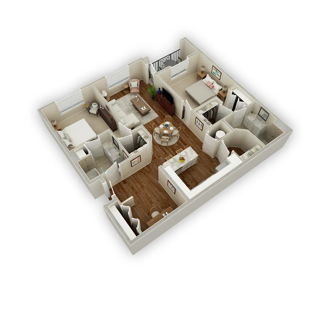 Floor plan Sunset
