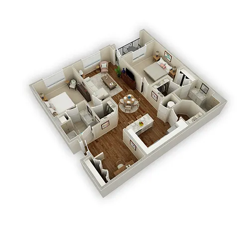 Floor plan Sunset