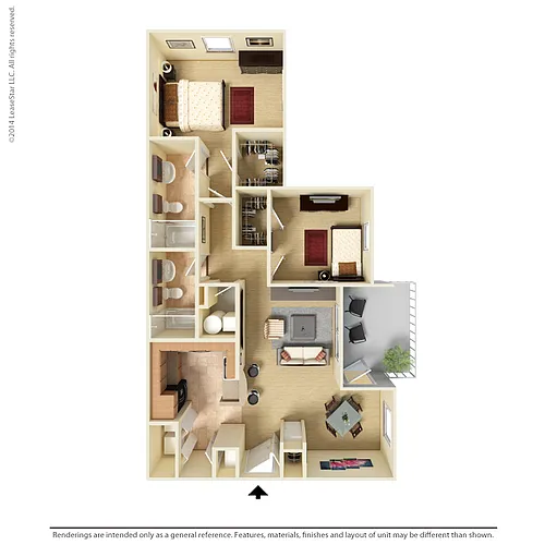 Floor plan B2