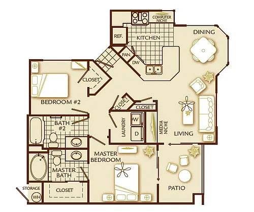 Floor plan B1