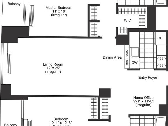 2nd image of 400 Chambers St APT 9G