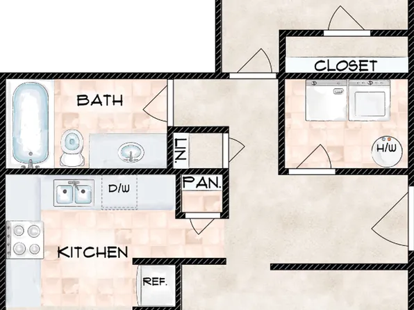 Perla Apartments, 5821 N 33rd St #5823-1, Tacoma, WA 98407