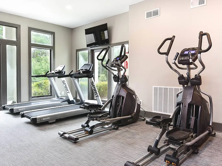 Fitness Center with Cardio Equipment