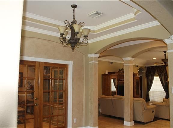 Stunning Architectural archways thought out  home.