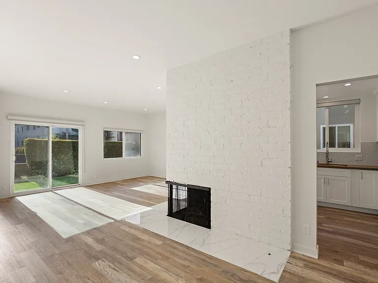 Living and Dining Area with Patio