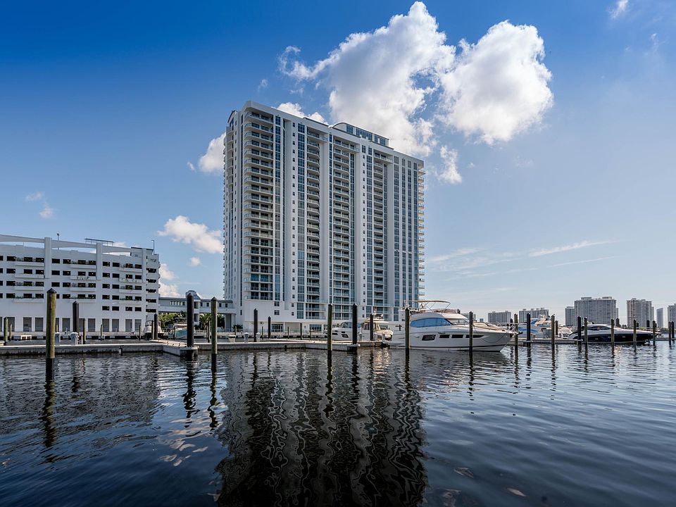 water front bldg with marina