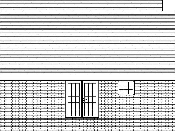 Rear Elevation B