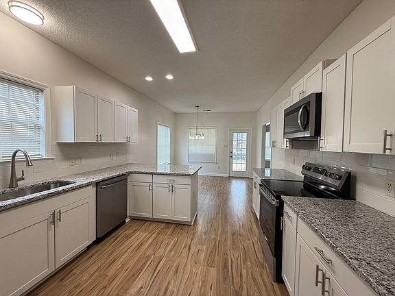 Renovated kitchen with new appliances