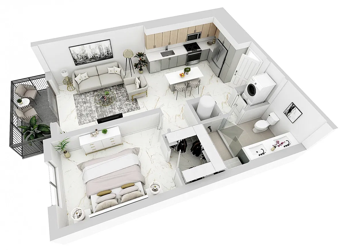 Floor plan P-A2