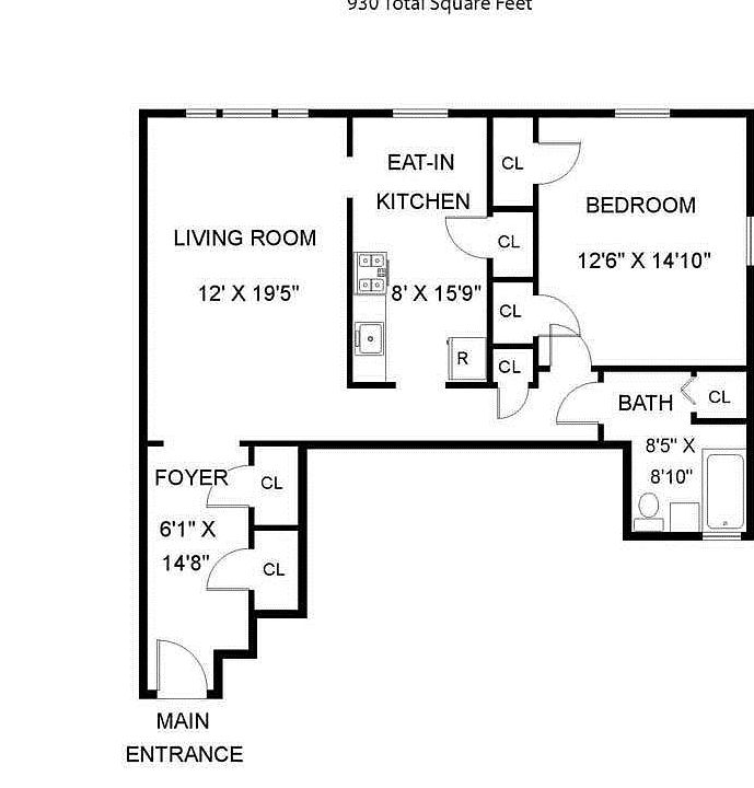 2nd image of 40 Gifford Ave APT 1B