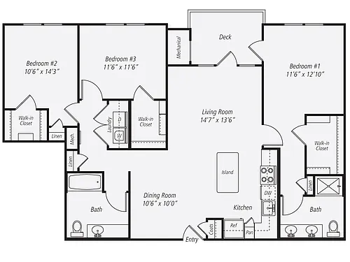 Floor plan Waterleaf