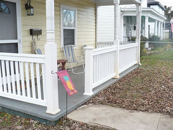 New porch railing 11/24/08
