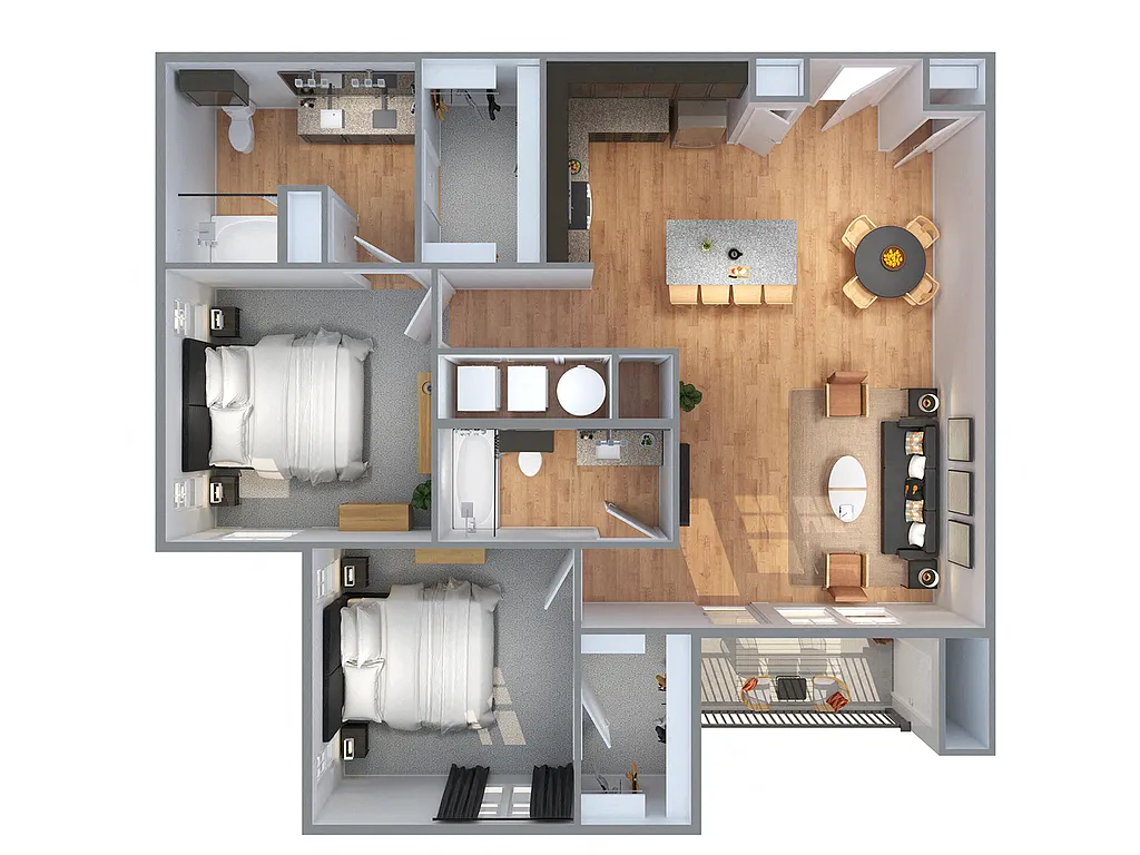 Floor plan B2