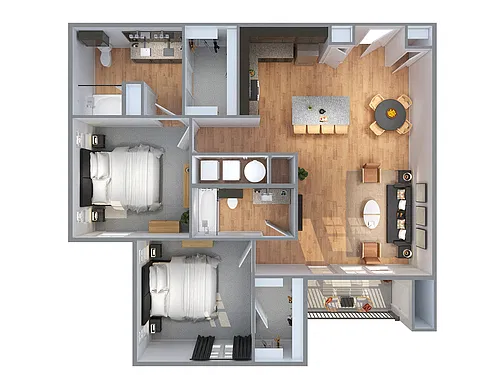 Floor plan B2