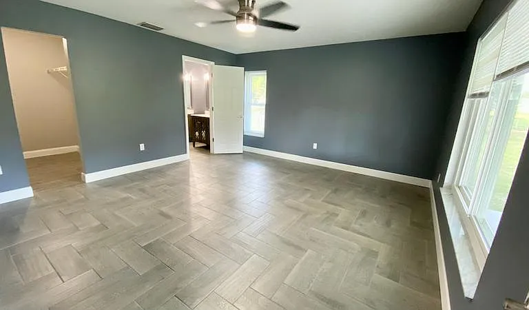 Master bedroom with ensuite view #1