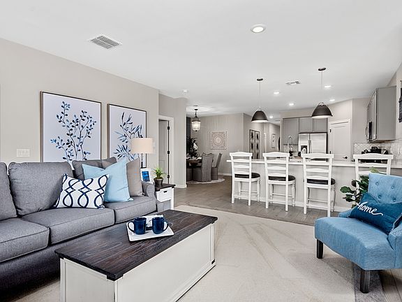 Great room off kitchen
