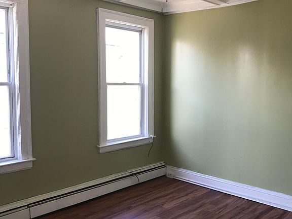Living room with ceiling fan