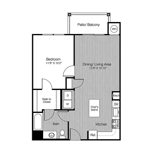 Floor plan 1C1