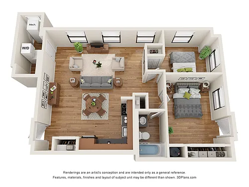 Floor plan 303