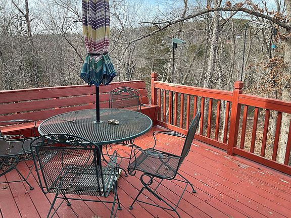 Part of the wrap around deck